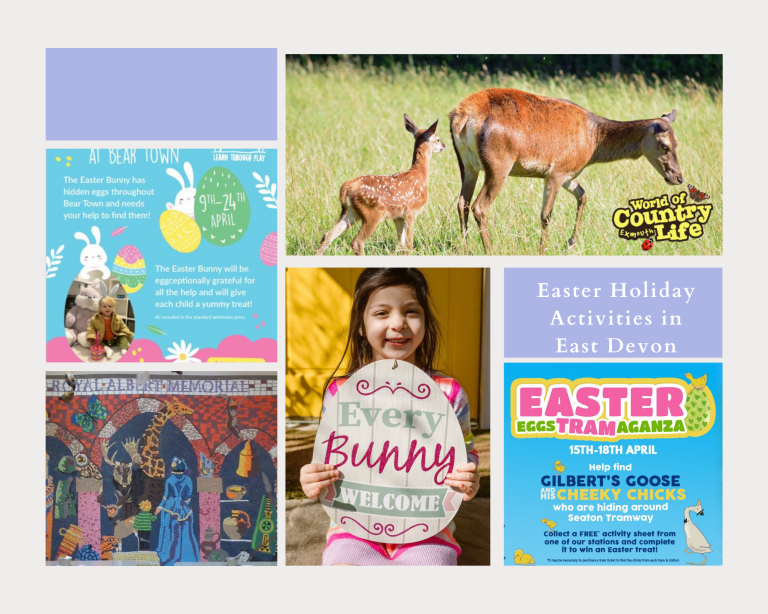 Easter holidays with the kids in East Devon