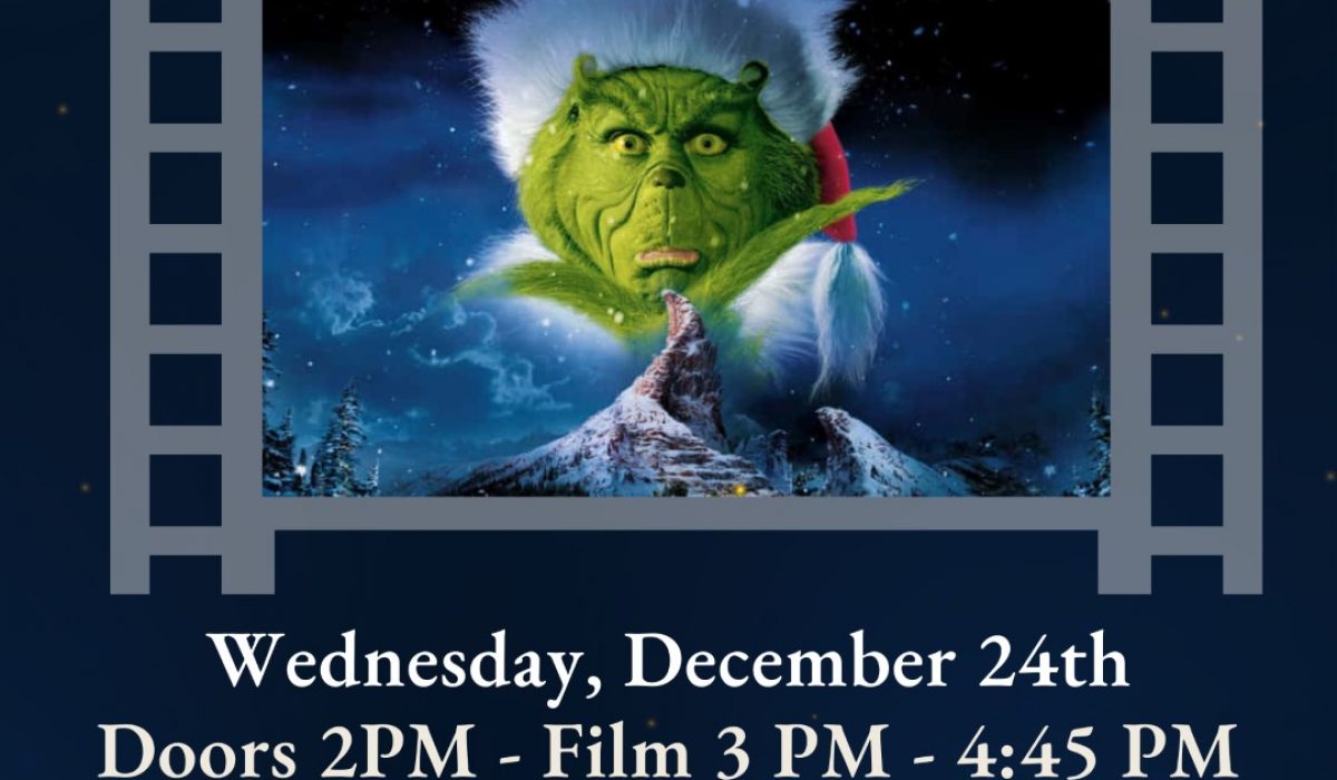 2025.12 - The Grinch - Axminster Guildhall