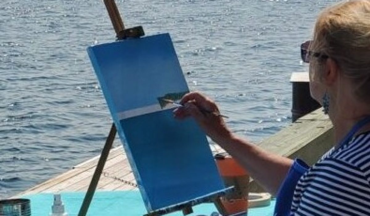 en plein air sq - Jess Magill